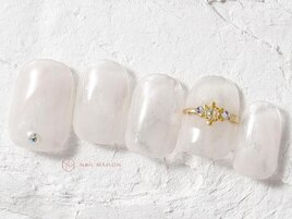 春色もやもやリングネイル¥8050