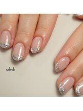 サロン ウル(salon ulu)/キラキラガラスフレンチ☆