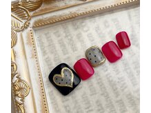 ネイルサロン&スクール ジーナ(GINA)/ドットハートネイル