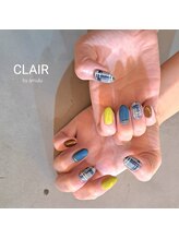 クレール バイ アミュール(CLAIR by.amulu)/チェックネイル