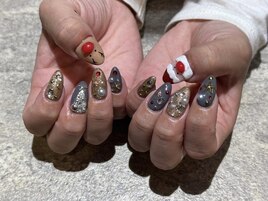 【ジェル】クリスマスデザイン