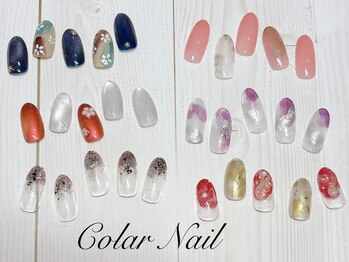 コラールネイル 本町(Colar Nail)/冬色デザイン