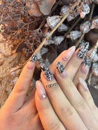 ツイードネイル×定額コース