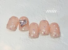 ミウ ネイル(miu nail)/キラキラ◆ワンホンネイル￥7990