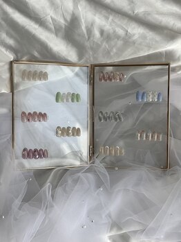 ピユネイル(piyu nail)の写真/［津/定額］季節で変わる10種の定額デザインでトレンド感あるときめく指先へ☆定額トレンドデザイン7500円