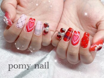 ポミーネイル 新宿西口店(pomy nail)/ハンドやり放題 10本アート