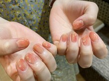 ネイルアルケー(Nail ARCHE)/桃ネイル