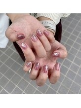 ミントリーフ バイ リート(Mint leaf by Reat)/シアーピンクニュアンス