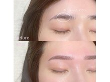 アテ ドゥ(ate deux)/平行アーチ眉