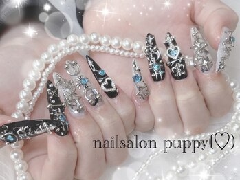 パピー 四条烏丸(puppy)の写真/持ち込みデザインOK！やり放題で思い通りのデザインに♪カラー・パーツ豊富にご用意◎