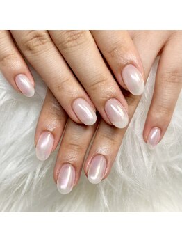 マイオティック ネイル(miotic nail)/ホワイトピンクオーロラ