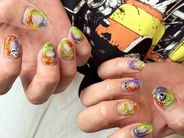 納涼秋色！ハロウィンネイル☆