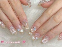 ココネイル 吉祥寺(coco.nail)/星 リボン キラキラ ガーリー