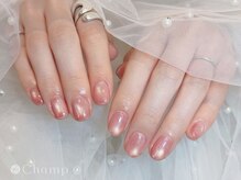 Champ瓢箪山 ネイル/ワンカラー/パラジェル/マグネット/ワンホン/フットネイル/