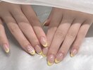 【バーチャルフレンチネイル】