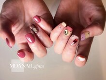 エムディーエーネイル(M.D.A NAiL)の雰囲気（ワンカラーからトレンドアートまで素敵にトータルコーディネート）