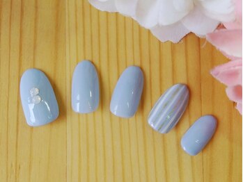 ストライプでちょっぴり個性派