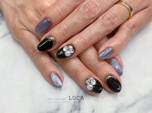 ネイルアトリエルカ(nail atelier LUCA)/M-56 大人上品モードネイル