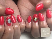 ネイルセッション(nail session)/ネオンオレンジ