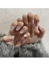 アンダーバーホワイト 大阪上本町店(_WHITE)/ちゅるんネイル