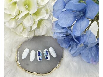 蝶々ネイル美子デザインno.5