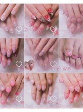 スイートビューティービビ(SWEET BEAUTY BiBi)/ピンクネイルデザイン