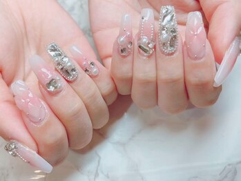 ココネイル(coco.nail)/【長さ出し】アクリルスカルプ