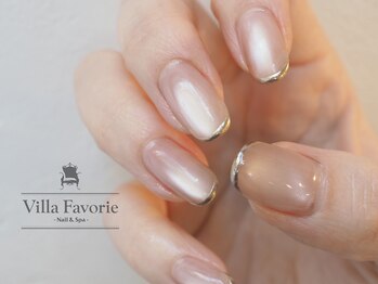 ヴィラファボリエ 白金台(Villa Favorie)/シンプルネイル