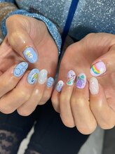 ウズ 和歌山店(UZU)/紫陽花ネイル