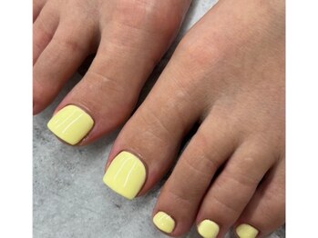 アイ アンド ネイルデイ 桂(EYE&NAIL DAY)/ワンカラーフットネイル