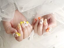 リンネイル 新大久保店(Rin Nail)/#待ち込みデザインOK　#付け放題