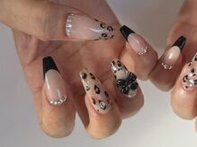 ラグ ネイル(RAG nail)/レオパード/秋ネイル