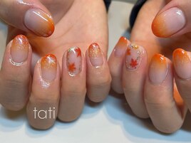 紅葉ネイル
