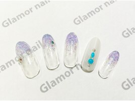 ☆サマーネイル☆ラメグラ¥6800