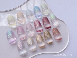 【ユキDesign】ラメグラデ