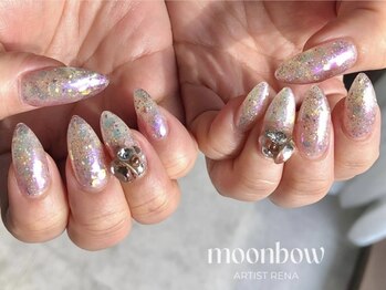 大きめビジュー　