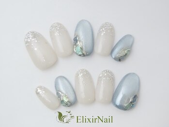 エリクサーネイル 神田(Elixir Nail)/シンプル / クーポン使用