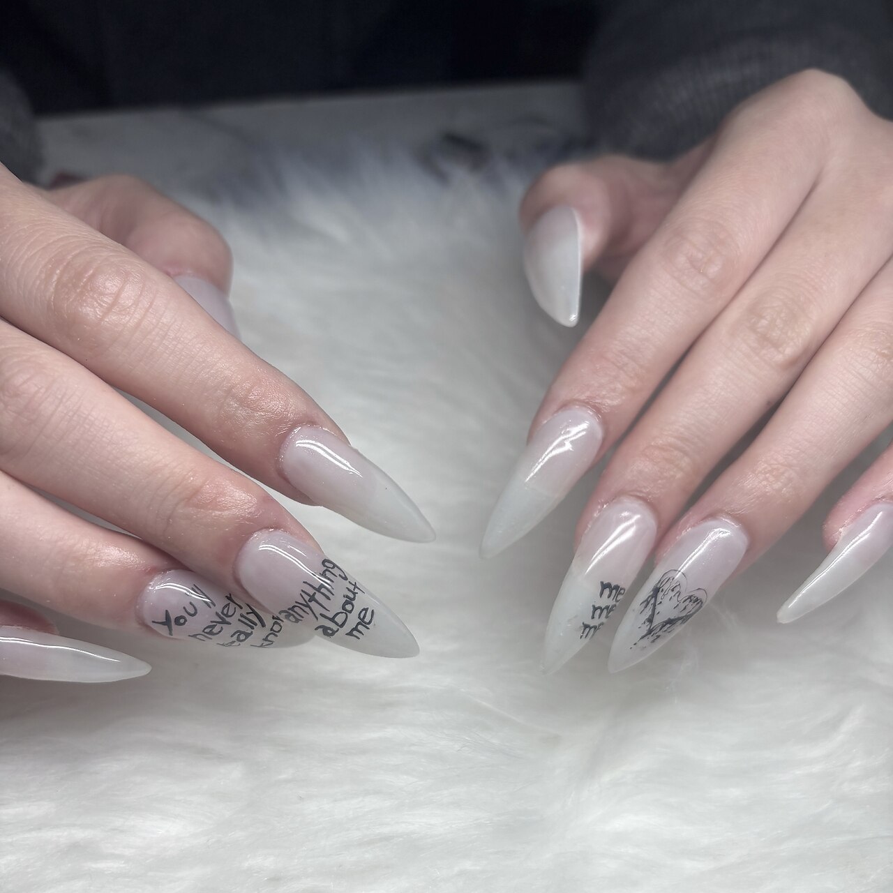 【Hand】アート＆パーツ付け放題《ゴテゴテ》90分+長さ出しチップ10本