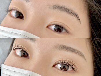 スリー 西日暮里(Three)の写真/【期間限定HBL3900円】で毛流れ改善、垢抜け印象へ！まつげと眉毛の同時施術で叶う似合わせイメチェン♪