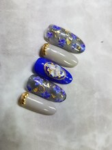 ネイルサロン ネイルクク(Nail KUKU)/小花ネイル