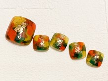 ミンクスタイル 浜松町店/ニュアンスフットネイル