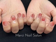 メルシー(Merci)/可愛い春ネイル