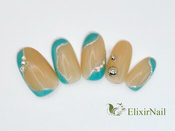 エリクサーネイル 神田(Elixir Nail)/カジュアル/クーポン使用