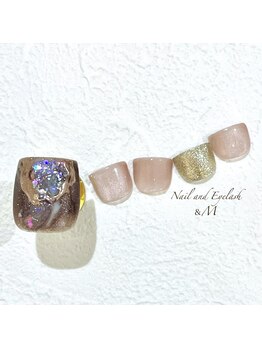 アンドエム(&M)/フットネイル 定額