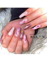 バロン 新宿店(BARON)/バレンタインネイル