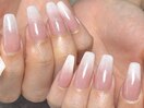 シンプルベイビーブーマーネイル