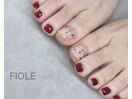 シェルデザイン フットネイル