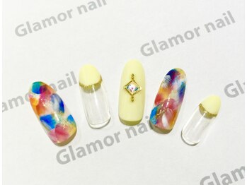 グラマーネイル(Glamor nail)/新作! 定額ネイルBクラス☆¥7800