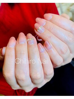 チヒロネイル/ちゅるんグラデーション