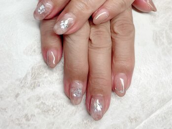 マーブル/シェル/ベージュ